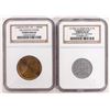 Image 1 : NGC Graded Carson City Tokens (2) [191885]