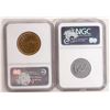 Image 2 : NGC Graded Carson City Tokens (2) [191885]