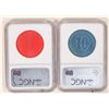 Image 2 : Adams Dry Goods Tokens: High Grade (2) [192518]