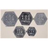 Image 1 : Kanto Base Command Airmen's Open Mess Tokens (5 denominations) [192520]