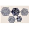 Image 2 : Kanto Base Command Airmen's Open Mess Tokens (5 denominations) [192521]