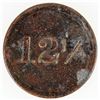 Image 2 : Collender Brass token, GS 12 1/2c. Western [190763]