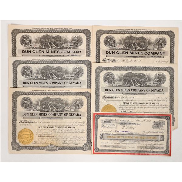 Mining Stocks Nevada (6) [191726]