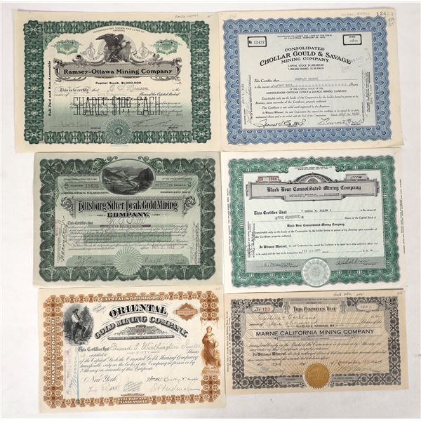 Western Nevada Mining Stocks, 6 [192452]