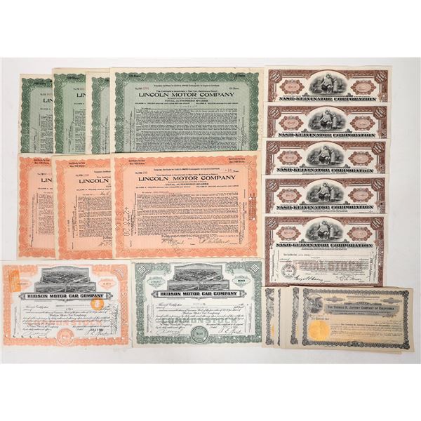 Automotive Stock Grab Bag, 30, 1920-53 [192733]