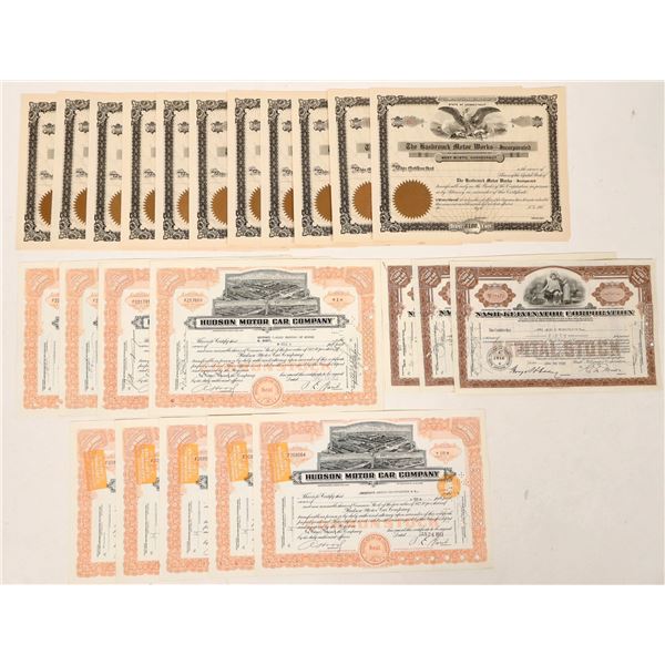Nash, Hasbrouck Motor Works & Hudson Stocks, 23 [190948]