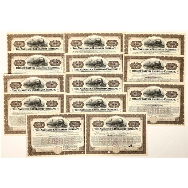 Naugatuck Railroad Company bonds collection [191403]