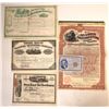 Image 1 : Railroad Stock Certificates incl. Vanderbilt Signature (4) [192500]