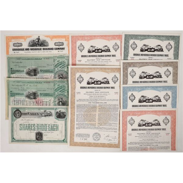 Kentucky RR Stocks and Bonds, 10 [192345]
