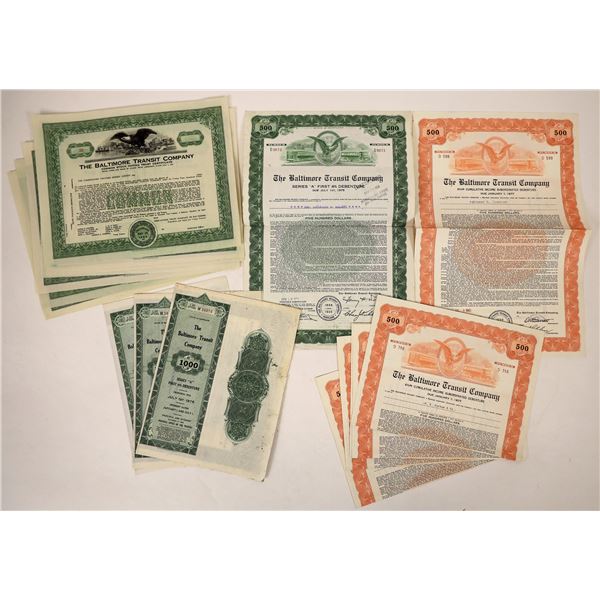 Baltimore Transit Stocks and Bonds, 17, 1943-61 [192629]