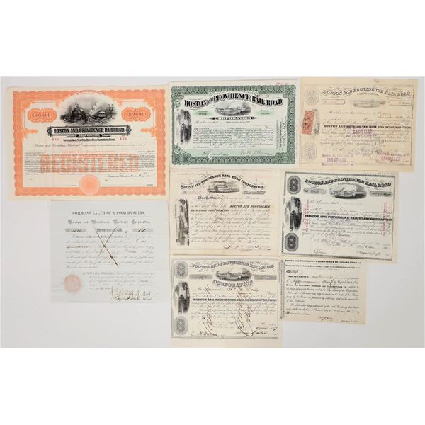 Boston and Providence RR  Stocks, 8, 1835-42 [192615]