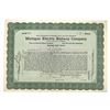 Image 1 : Michigan Electric Railway Stock Certificate [192499]