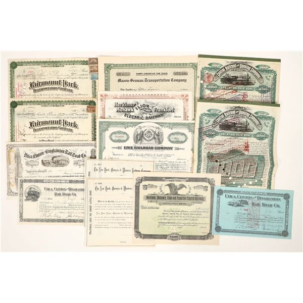 New Jersey Railway Stocks Group [191228]