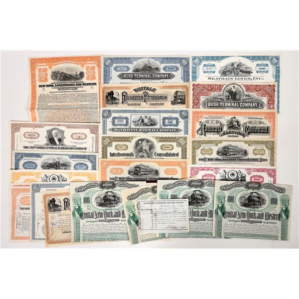 New York Railroad Stock and Bond Collection, 28 [192091]