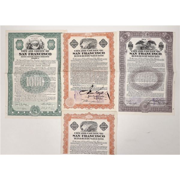 Hetch Hetchy Water Bonds, 4 [192356]
