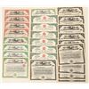 Image 1 : American Thread Co. Stocks, 4 Different, 25 [191234]