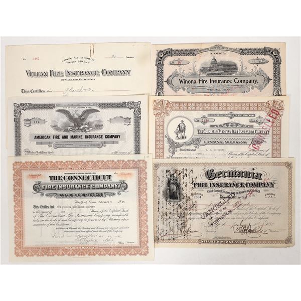 Fire Insurance Stocks Group, 1880-1955 [192162]