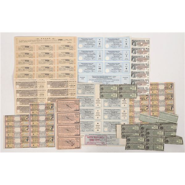 Foreign Bond Coupons, 100 [192321]