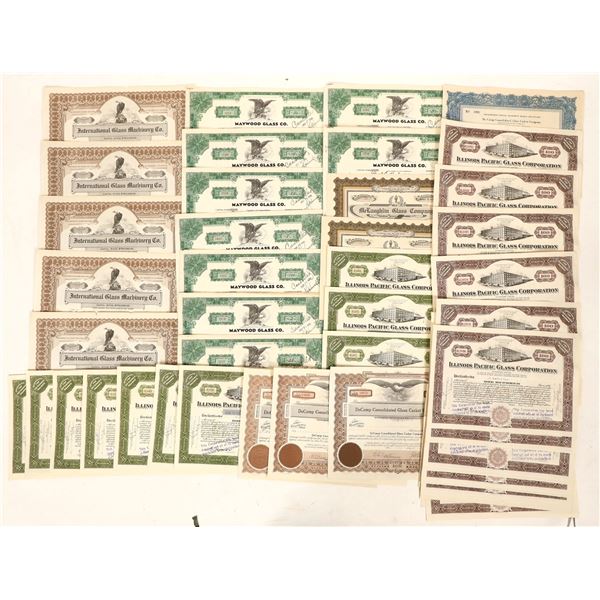 Glass Company Stock Collection with Dupes [191034]
