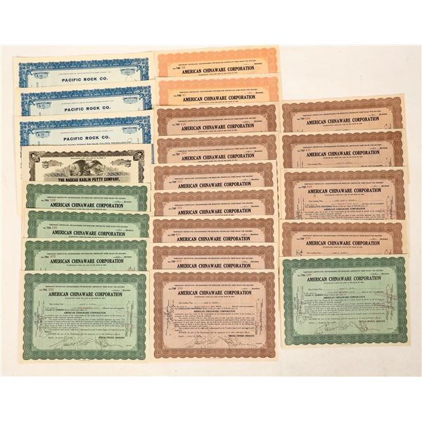 Mineral Products, 4 Different with Dupes [191273]
