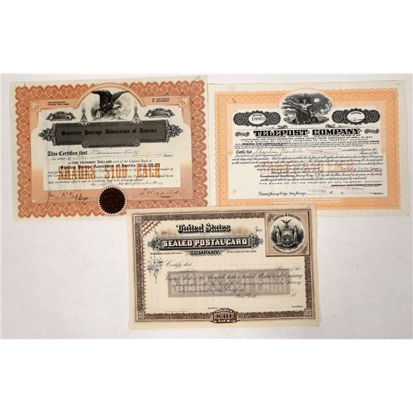 Postal Related Stock Trio [192095]