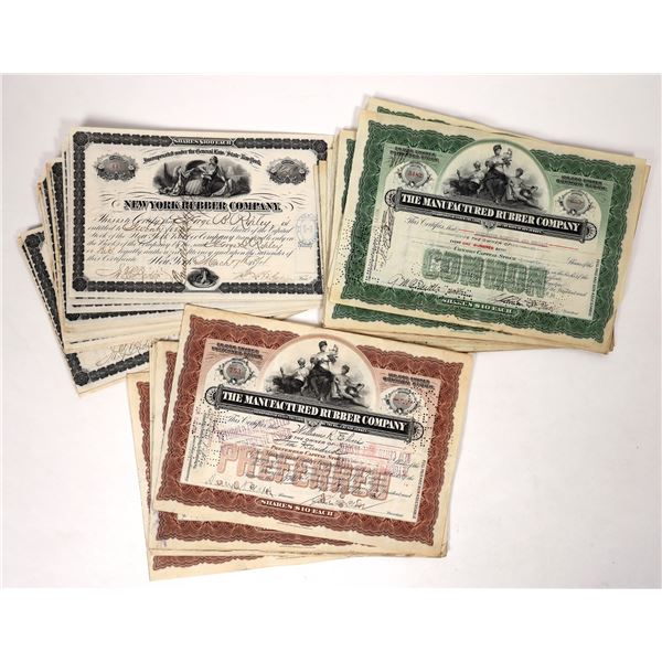 Rubber Stocks, 2 Different, in Bulk [192778]