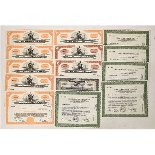 Scientific Instruments Stocks, 4 Different, 14 Total [191171]
