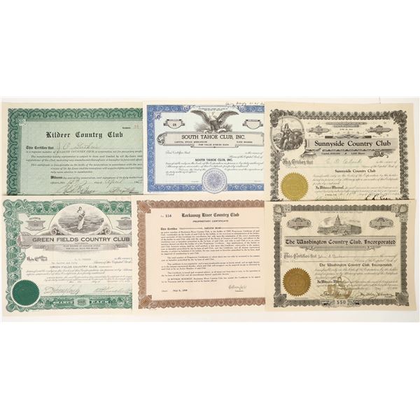 Country Club Stocks Group [191401]
