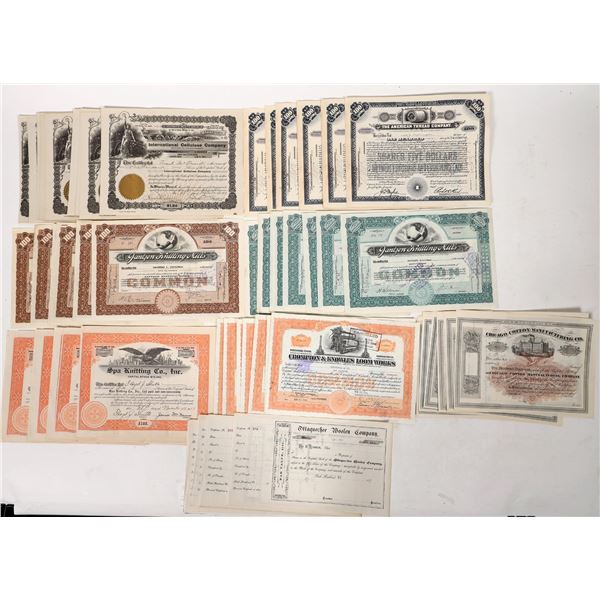 Textiles & Construction Stock Collection, 80 [192734]