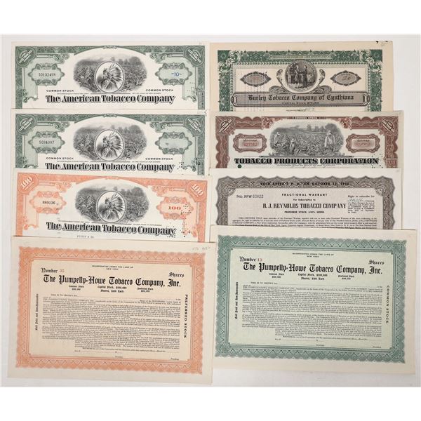 Tobacco Stocks Collection, 1919-1969 [192172]