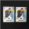 Image 1 : LOT OF 2 2015 CONNOR MCDAVID IN THE GAME CARDS (GCG GRADED 9.5)