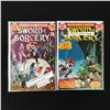 Image 1 : LOT OF 2 SWORD OF SORCERY COMICS (DC COMICS)