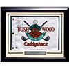 Image 1 : CHEVY CHASE SIGNED CADDYSHACK BUSHWOOD COUNTRY CLUB FLAG (BECKETT COA)