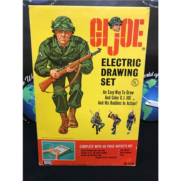 VINTAGE G.I. JOE ELECTRIC DRAWING SET NO. 8266
