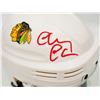 Image 2 : CHEVY CHASE SIGNED CHICAGO BLACKHAWKS MINI HELMET (BECKETT COA)