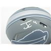 Image 2 : James Cook Autographed Buffalo Bills Slate Gray Speed Mini Helmet Beckett