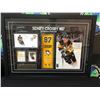 Image 1 : SIDNEY CROSBY SIGNED PITTSBURGH PENGUINS COLLAGE 614/987 (NHL COA)