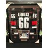 Image 1 : PROFESSIONALLY FRAMED MARIO LEMIEUX SIGNED TEAM CANADA JERSEY (FRAMEWORTH SPORTS COA)