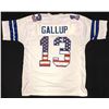 Image 1 : Signed Michael Gallup Dallas America's Team White Jersey Tristar COA