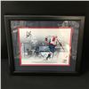 Image 1 : PROFESSIONALLY FRAMED ALEXANDER OVECHKIN SIGNED 800TH CAREER GOAL PHOTO 108/800 (FANATICS COA)