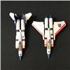 Image 1 : LOT OF 2 VINTAGE G1 TRANSFORMERS DECEPTICON STARSCREAM JET
