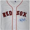 Image 2 : ROGER CLEMENS SIGNED RED SOCKS JERSEY (BECKETT COA)