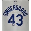 Image 2 : NOAH SNYDERGAARD SIGNED LOS ANGELES DODGERS JERSEY (FANATICS COA)