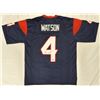 Image 1 : Houston Texans Deshaun Watson Autographed Blue Jersey HOLO