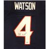 Image 2 : Houston Texans Deshaun Watson Autographed Blue Jersey HOLO