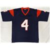 Image 3 : Houston Texans Deshaun Watson Autographed Blue Jersey HOLO