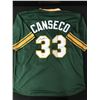 Image 1 : JOSE CANSECO SIGNED OAKLAND ATHLETICS JERSEY (BECKETT COA)