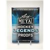 Image 1 : 2024 UNOPENED LEAF METAL HOCKEY LEGEND PROOFS - ONE 1/1 PROOF PER PACK