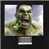 Image 1 : MARK RUFFALO SIGNED 'THE HULK' 8X10 PHOTO WORLD AUTOS COA