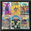 Image 1 : LOT OF 6 THE  NEW TEEN TITANS COMICS (DC)